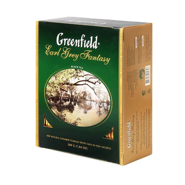 Greenfield Эрл Грей Фентези 100 пакетиков-0