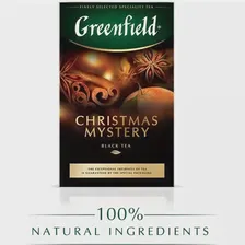 Чай черный Greenfield Christmas Mystery, апельсин, корица, 100 г