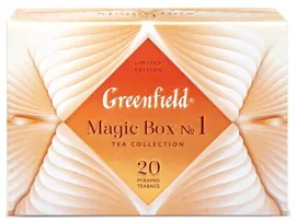 Чай Greenfield набор Magic Box №1 в пирамидках, 36 г, 20 пак.