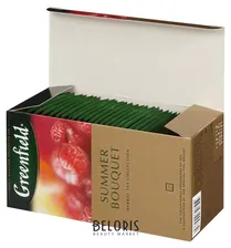 Greenfield Чай Greenfield Summer Bouquet фруктовый фольгир.25пак/уп 0433-10