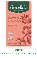 Чайный напиток Greenfield Natural Tisane Каскара-Ройбош 20*1.8г
