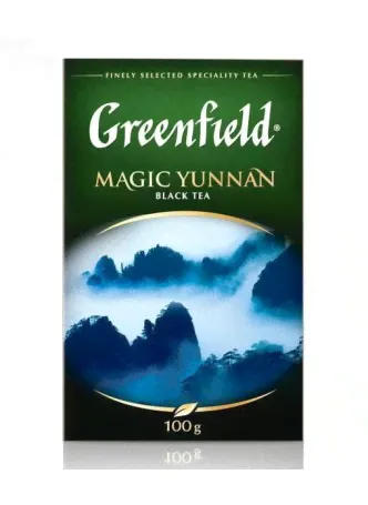 Чай черный Greenfield Magic Yunnan листовой 100 г оптом-0
