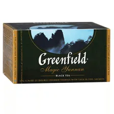 Чай Greenfield Magic Yunnan 25 пак черный байховый