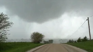 Barely Escaped This Tornado That Damaged Homes In Villisca, Greenfield, Carbon, Iowa
