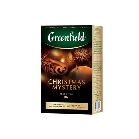 Чай черный листовой Greenfield Christmas Mystery, 100 г (Гринфилд)