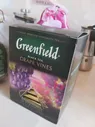 🛍 Чай Greenfield Grape Vines черный в пирамидках 20*1,8г