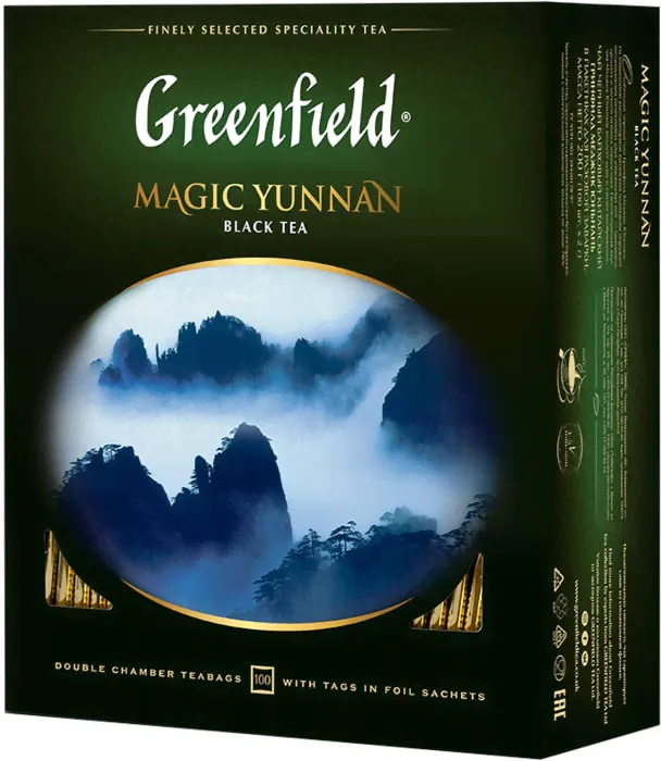 Чай черный Greenfield Magic Yunnan 100*2г-3