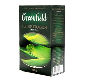 Чай Greenfield Flying Dragon зеленый 100пак-0