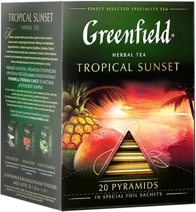 Чай травяной Greenfield Tropical Sunset 20*1.8г