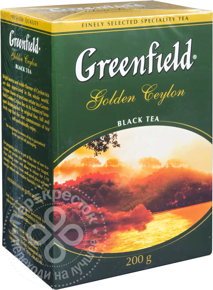 Чай черный Greenfield Golden Ceylon 200г ОРИМИ-0