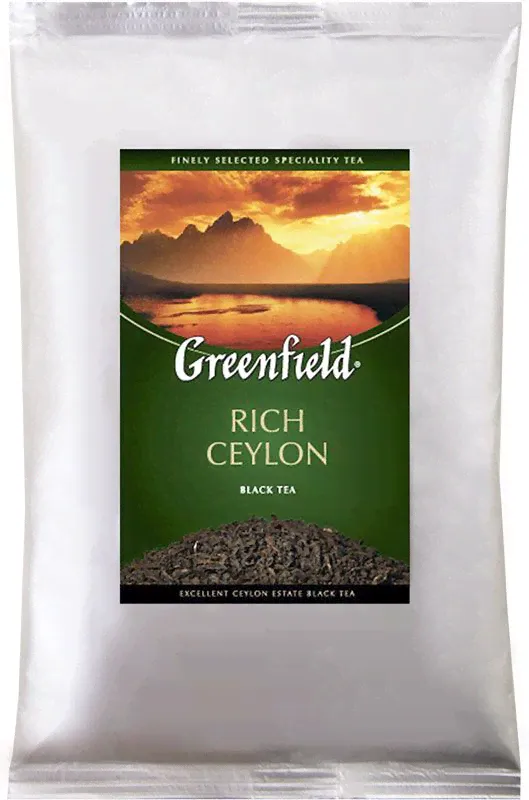 Greenfield Rich Ceylon черный листовой чай Гринфилд 250 г-0