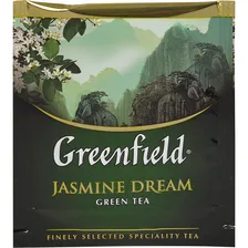 Чай Greenfield Jasmin Dream зеленый (100пакетиков)