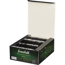 Чай Greenfield Earl Grey Fantasy черн.фольгир 100 пак/уп