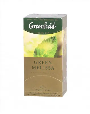 Greenfield Green Melissa зеленый чай-0