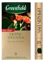 Чай в пакетиках черный Greenfield Exotic Opuntia, 25 шт