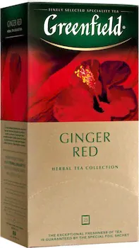 Фруктовый чай Greenfield Ginger Red, 25 пак.